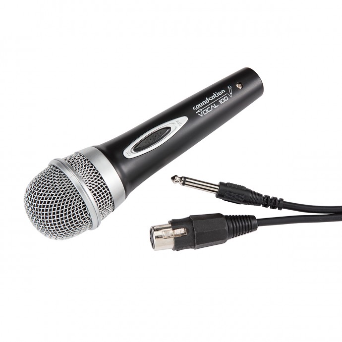 Microfono dinamico per live/karaoke/canto con cavo Vocal 100
